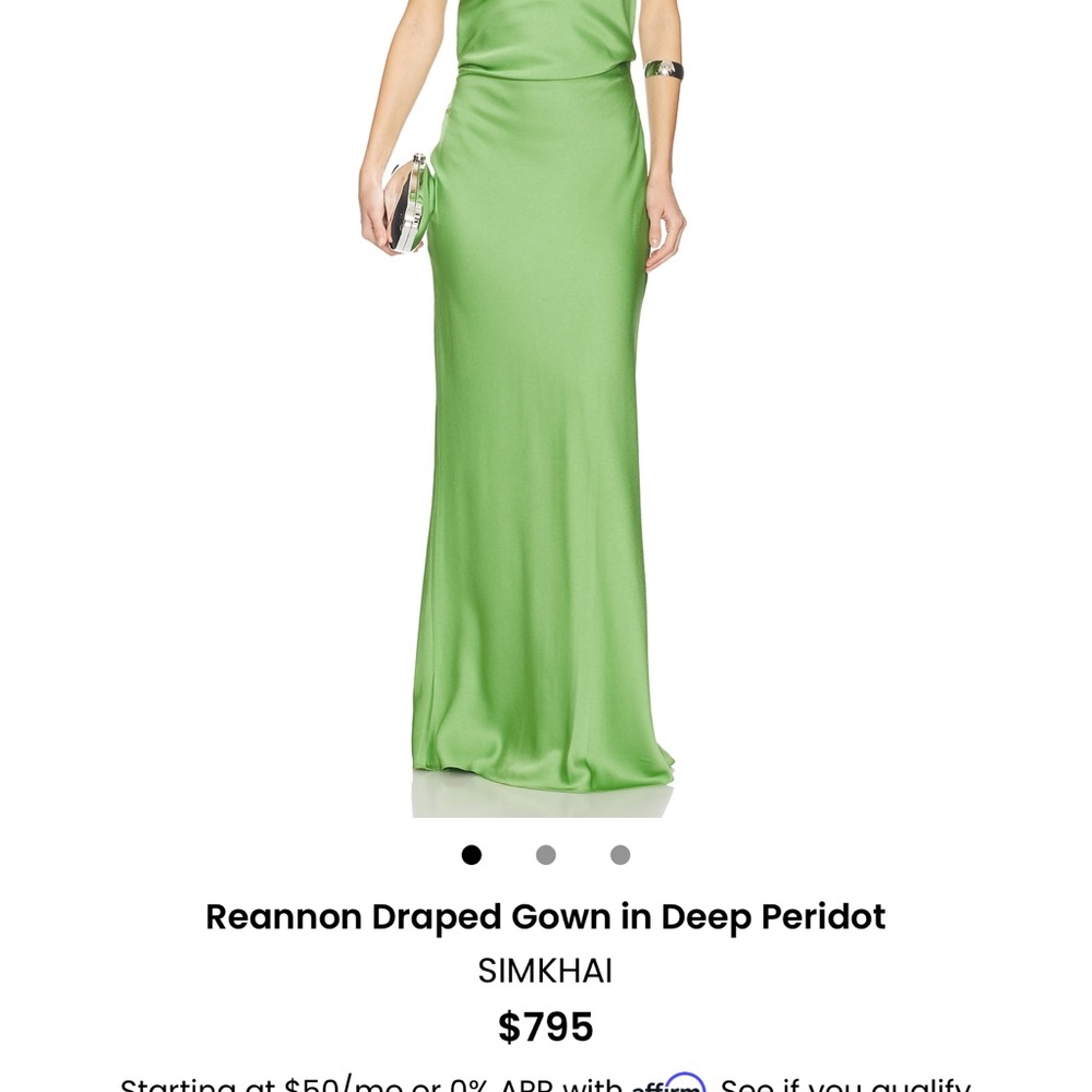 Jonathan Simkhai Green Maxi Dress